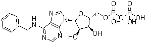 CAS # 40811-89-0, N-(Phenylmethyl)adenosine 5'-(trihydrogen diphosphate)