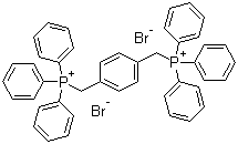 structure of CAS# 40817-03-6, 对二亚甲苯双(溴化三苯基膦)