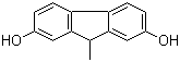 structure of CAS# 408336-09-4, 2,7-二羟基-9-甲基芴