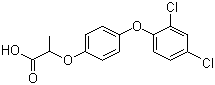 structure of CAS# 40843-25-2, 禾草灵