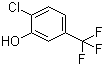 structure of CAS# 40889-91-6, 2-Chloro-5-(trifluoromethyl)phenol