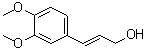 structure of CAS# 40918-90-9, (E)-3-(3,4-Dimethoxyphenyl)-2-propen-1-ol