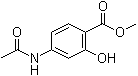 structure of CAS# 4093-28-1, 4-乙酰氨基-2-羟基苯甲酸甲酯