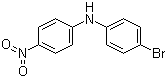 CAS 登录号：40932-71-6, 4-溴-4'-硝基二苯胺, 4-溴-N-(4-硝基苯基)苯胺