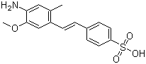 CAS # 40947-69-1, 4-[(4-Amino-5-methoxy-2-methylphenyl)azo]benzenesulfonic acid, p-(4-Amino-5-methoxy-o-tolylazo)-benzenesulfonic acid, 2-Methoxy-5-methyl-4-(4-sulfophenylazo)aniline, 2-Methoxy-5-methyl-4-[(4-sulfophenyl)azo]benzenamine