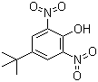 structure of CAS# 4097-49-8, 4-叔丁基-2,6-二硝基苯酚