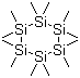structure of CAS# 4098-30-0, 十二甲基环己硅烷