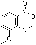 structure of CAS# 410092-91-0, 2-甲氧基-N-甲基-6-硝基苯胺