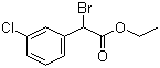 structure of CAS# 41024-33-3, 2-溴-2-(3-氯苯基)乙酸乙酯