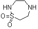 structure of CAS# 410545-38-9, 六氢-1,2,5-一硫二氮杂卓 1,1-二氧化物