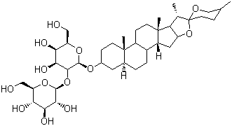 structure of CAS# 41059-79-4, 知母皂苷 A-III