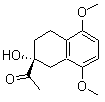 CAS 登录号：41098-96-8, 1-[(2R)-1,2,3,4-四氢-2-羟基-5,8-二甲氧基-2-萘基]-乙酮