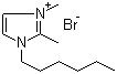 structure of CAS# 411222-01-0, 1-己基-2,3-二甲基溴化咪唑鎓