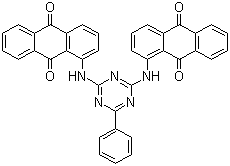 structure of CAS# 4118-16-5, 颜料黄 147