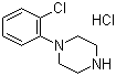 structure of CAS# 41202-32-8, 1-(2-氯苯基)哌嗪盐酸盐