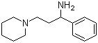 structure of CAS# 41208-24-6, 1-(3-氨基-3-苯丙基)哌啶