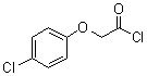 structure of CAS# 4122-68-3, (4-氯苯氧基)乙酰氯