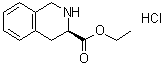 structure of CAS# 41220-49-9, (R)-1,2,3,4-四氢异喹啉-3-羧酸乙酯盐酸盐