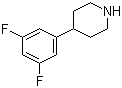 CAS # 412310-88-4, 4-(3,5-Difluorophenyl)piperidine