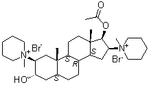 structure of CAS# 41261-71-6, 泮库溴铵相关物 B