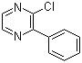 structure of CAS# 41270-65-9, 2-氯-3-苯基吡嗪