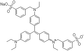 structure of CAS# 4129-84-4, Acid Violet 17