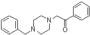 CAS 登录号：41298-80-0, 1-苯基-2-[4-(苯基甲基)-1-哌嗪基]乙酮