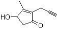 CAS # 41301-27-3, 4-Hydroxy-3-methyl-2-(2-propynyl)-2-cyclopentene-1-one