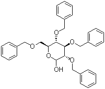 structure of CAS# 4132-28-9, 2,3,4,6-四苄基-D-吡喃葡萄糖