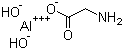 Aluminium glycinate molecular structure (CAS 41354-48-7)