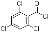 CAS 登录号：4136-95-2, 2,4,6-三氯苯甲酰氯