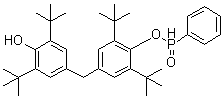 CAS # 41365-57-5, Phenylphosphinic acid 4-[[3,5-bis(1,1-dimethylethyl)-4-hydroxyphenyl]methyl]-2,6-bis(1,1-dimethylethyl)phenyl ester