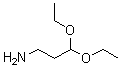 CAS # 41365-75-7, 3,3-Diethoxy-1-aminopropane, 3,3-Diethoxypropylamine, 3-Amino-1,1-diethoxypropane, 3-Aminopropanal diethyl acetal, 3-Aminopropionaldehyde diethyl acetal
