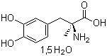 CAS 登录号：41372-08-1, 左旋甲基多巴, 3-羟基-alpha-甲基-L-酪氨酸水合物