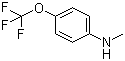 structure of CAS# 41419-59-4, N-甲基-4-三氟甲氧基苯胺