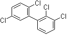 CAS # 41464-39-5, 2,2',3,5'-Tetrachloro-1,1'-biphenyl, 2,5,2',3'-Tetrachlorobiphenyl, CB 44, PCB 44