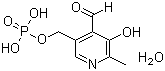 structure of CAS# 41468-25-1, Pyridoxal-5-phosphate monohydrate