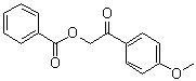 CAS 登录号：41499-11-0, 2-(苯甲酰氧基)-1-(4-甲氧基苯基)乙酮
