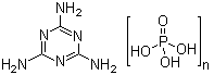 structure of CAS# 41583-09-9, 三聚氰胺磷酸络合物