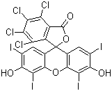 CAS 登录号：4159-77-7, 孟加拉红内酯