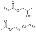 CAS # 41618-91-1, Chloroethene, ethenyl acetate, 2-hydroxypropyl prop-2-enoate