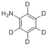 structure of CAS# 4165-61-1, 五氘代苯胺