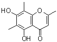 structure of CAS# 41682-21-7, 5,7-二羟基-2,6,8-三甲基色原酮