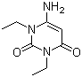 CAS 登录号：41740-15-2, 6-氨基-1,3-二乙基-2,4(1H,3H)-嘧啶二酮