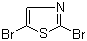 structure of CAS# 4175-78-4, 2,5-二溴-1,3-噻唑