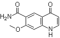 CAS 登录号：417724-81-3, 1,4-二氢-7-甲氧基-4-氧代-6-喹啉甲酰胺
