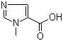 structure of CAS# 41806-40-0, 1-甲基-1H-咪唑-5-甲酸