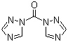 structure of CAS# 41864-22-6, 1,1'-Carbonyl-di(1,2,4-triazole)