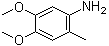 structure of CAS# 41864-45-3, 4,5-Dimethoxy-2-methylaniline