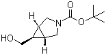 structure of CAS# 419572-18-2, (1R,5S,6R)-6-(羟甲基)-3-氮杂双环[3.1.0]己烷-3-羧酸叔丁酯